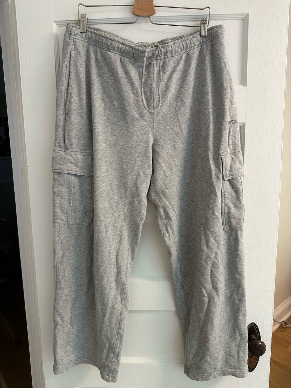 Aritzia Light Gray Cargo Sweatpants